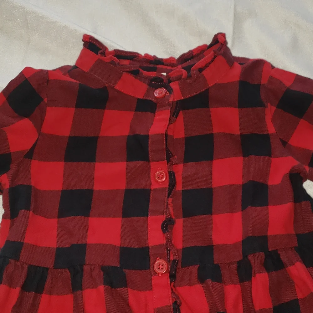 Babydoll Plaid Top - Picture 2 of 2